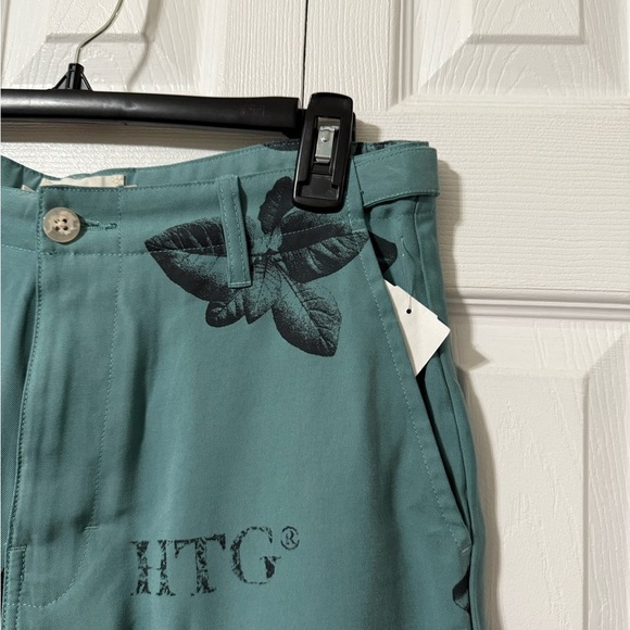 Honor The Gift Tobacco Shorts Teal Men’s Board Shorts Waist 32 NWT - Picture 7 of 12